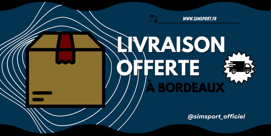 Livraison gratuite à Bordeaux, simsport boutique d'équipements boxe